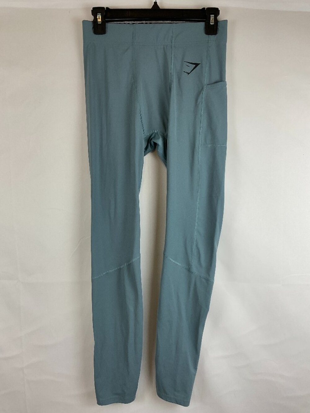 Gymshark Leggings M Steel Blue Tech Pockets